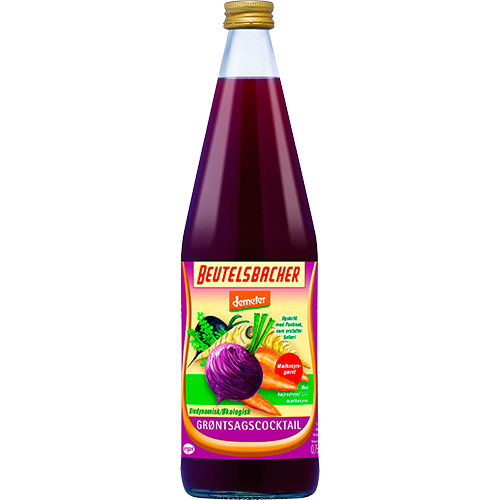 Beutelsbacher Grøntsagscocktail Ø Mælkesyregæret Demeter - 750 ml.