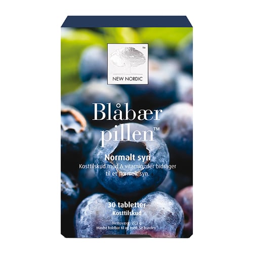 New Nordic Blåbærpillen - 30 tabs.