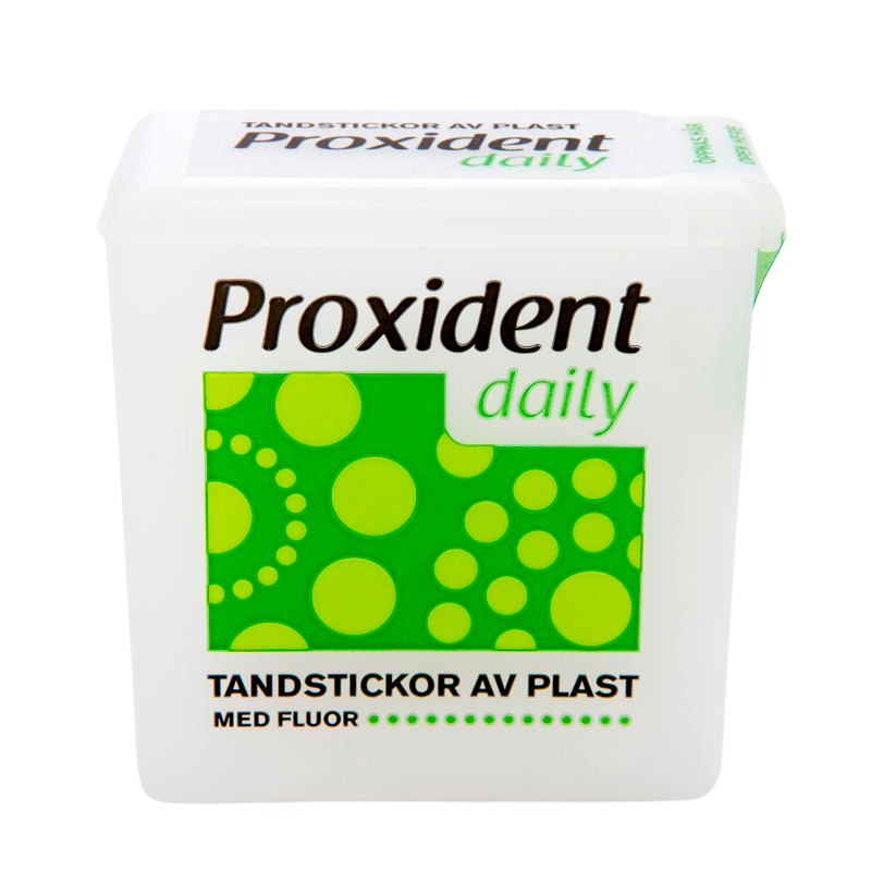 Proxident Plast Tandstikker Med Fluor - 100 stk.