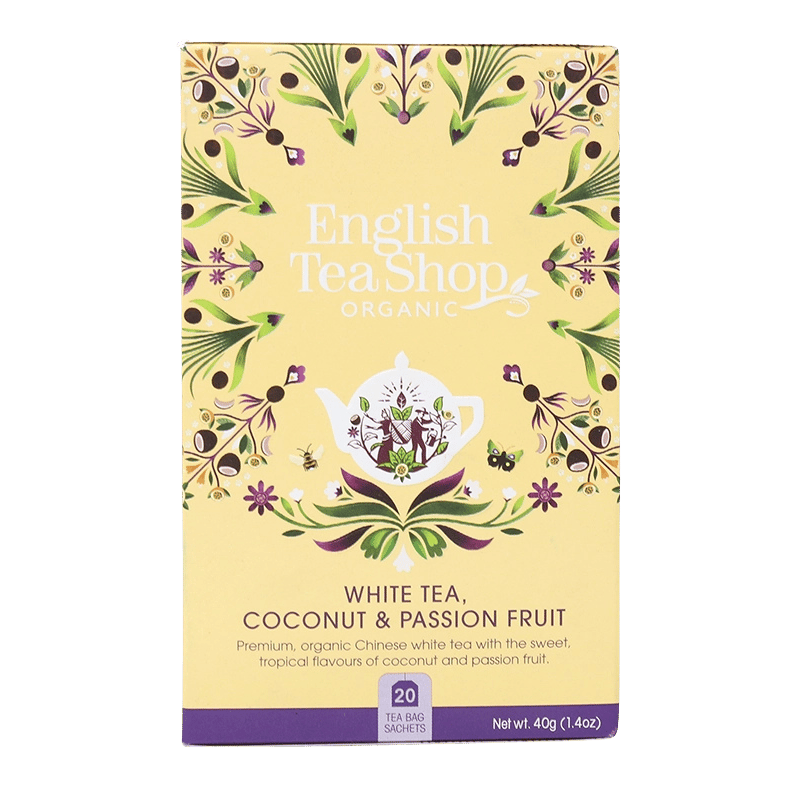 English Tea Shop White Tea, Coconut & Passion Fruit - 20 breve