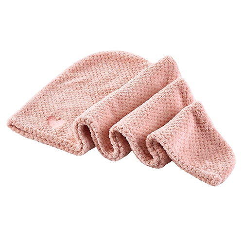 Yuaia Haircare Microfiber Hair Turban Rosa (1 stk)