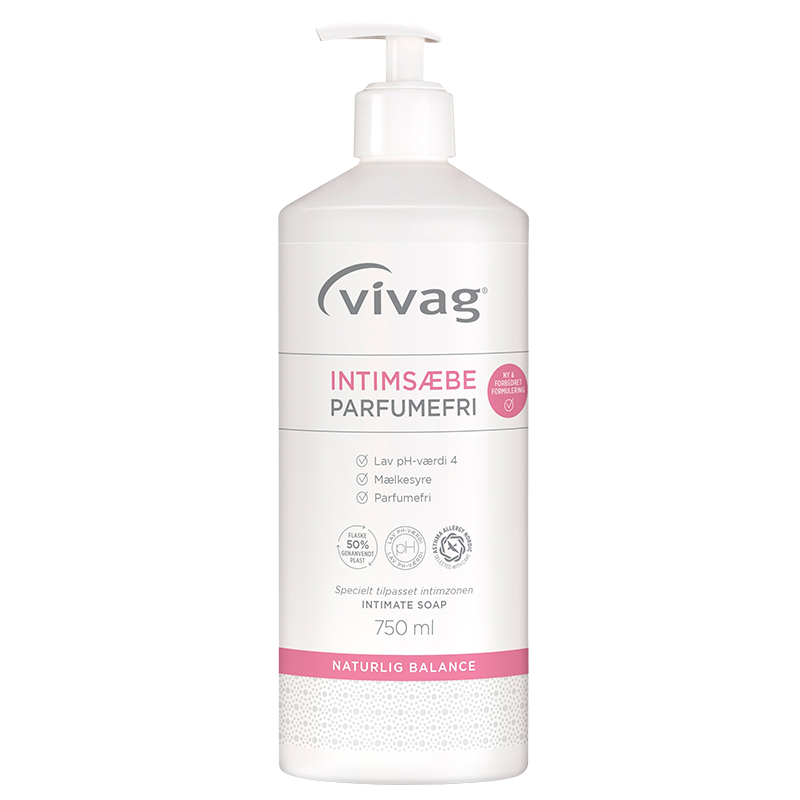 Vivag Intimsæbe Parfumefri (750 ml)