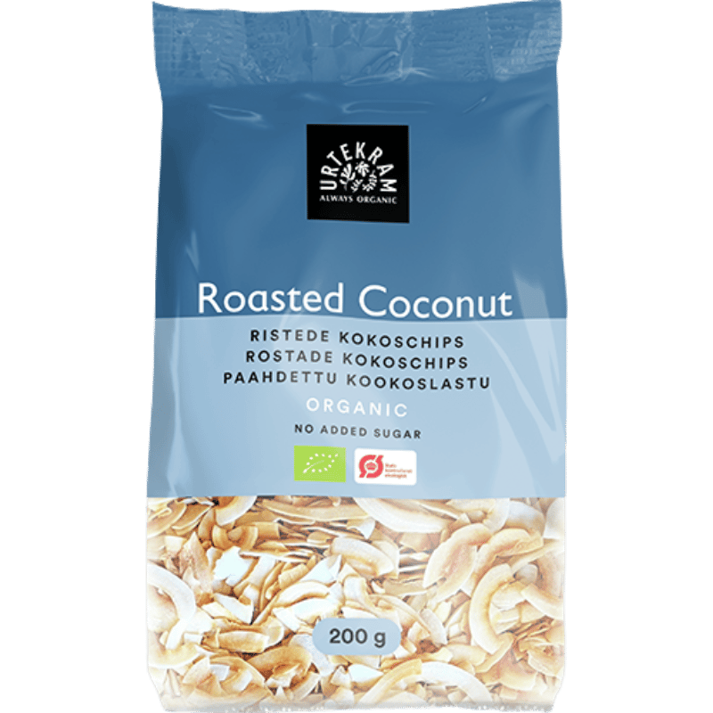 Urtekram Ristede Kokoschips Ø - 200 g.