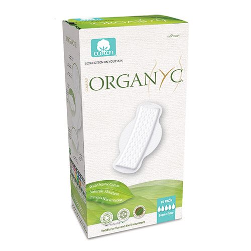 Organyc Dagbind m Vinger (10 stk)