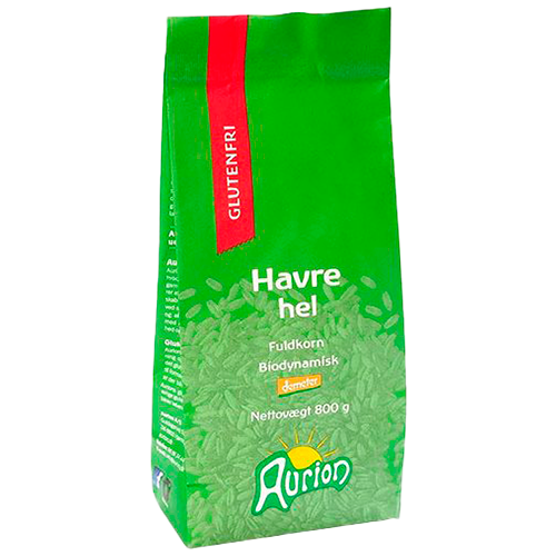 Aurion Glutenfri Hel Havre Ø (800 g)