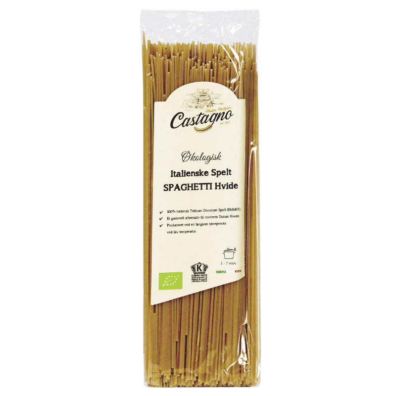 Rømer Castagno Økologisk spelt spaghetti - 500 g.