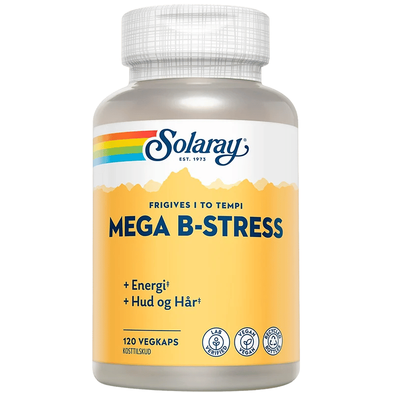 Solaray Mega B-Stress - 120 kaps.