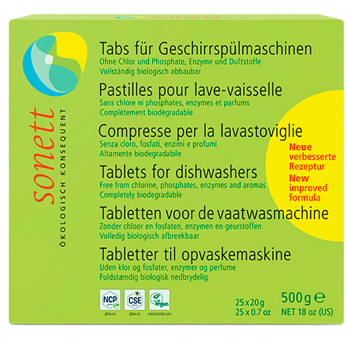 Sonett Opvasketabs 25x20g (500 g)