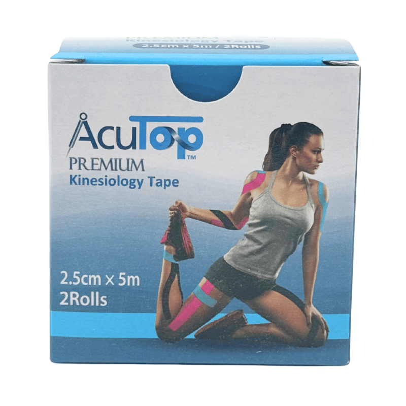 BioVita Terapeutisktape Blå 2,5 Cm x 5 M (2 stk)
