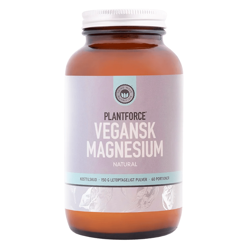 Plantforce Vegansk Magnesium Natural - 150 g