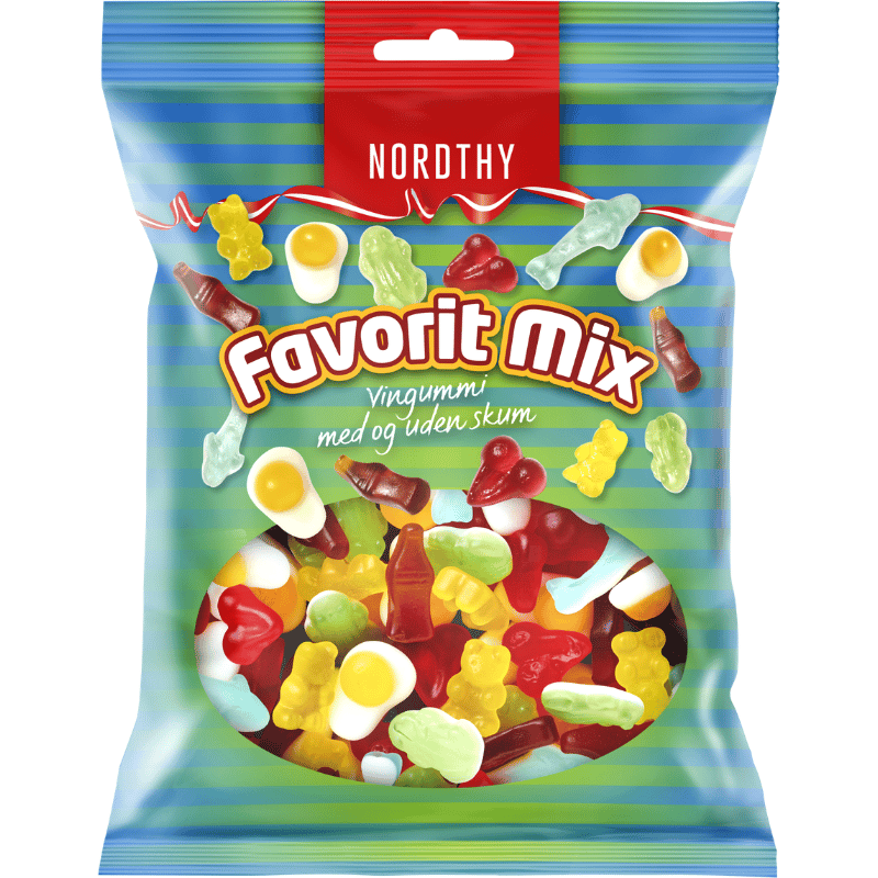 Nordthy Favoritmix Vingummi (170 g)
