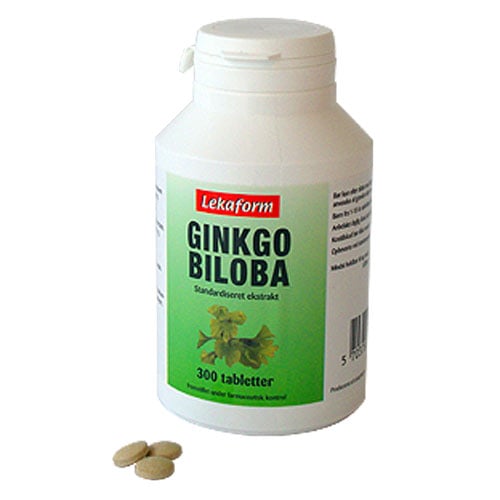 Lekaform Ginkgo Biloba - 300 tabletter