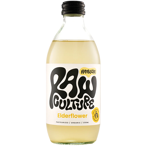 Raw Culture Elderflower Kombucha Ø (330 ml)