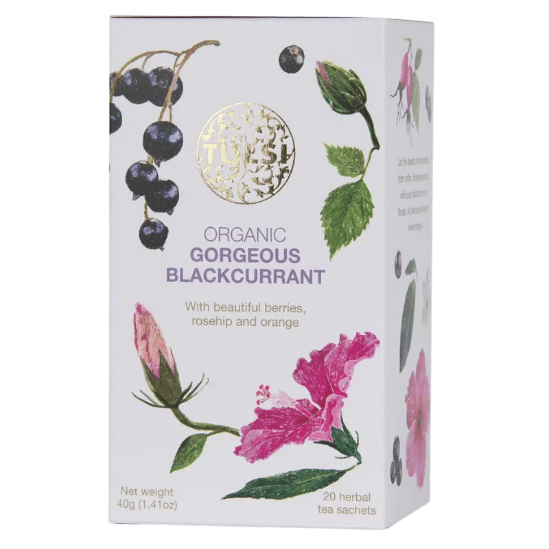 Tulsi Gorgeous Blackcurrant tea Ø (20 breve)