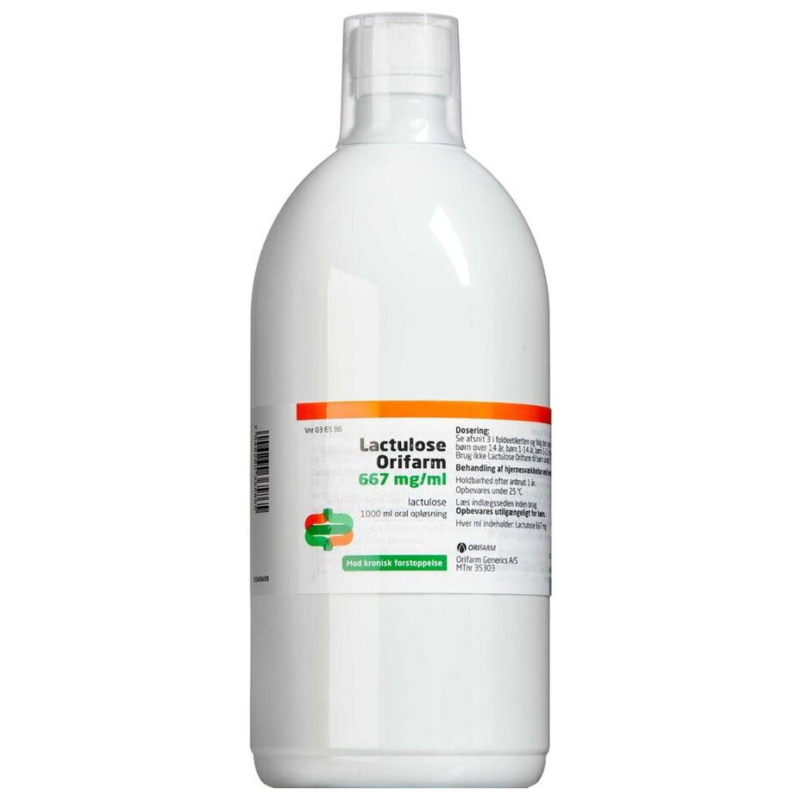 Lactulose Oral Opløsning 667 MG/ML - 1000 ml.