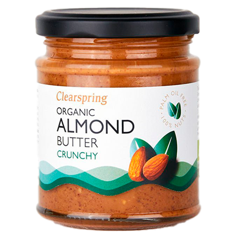 Clearspring Mandelsmør Crunchy Ø (170 g)