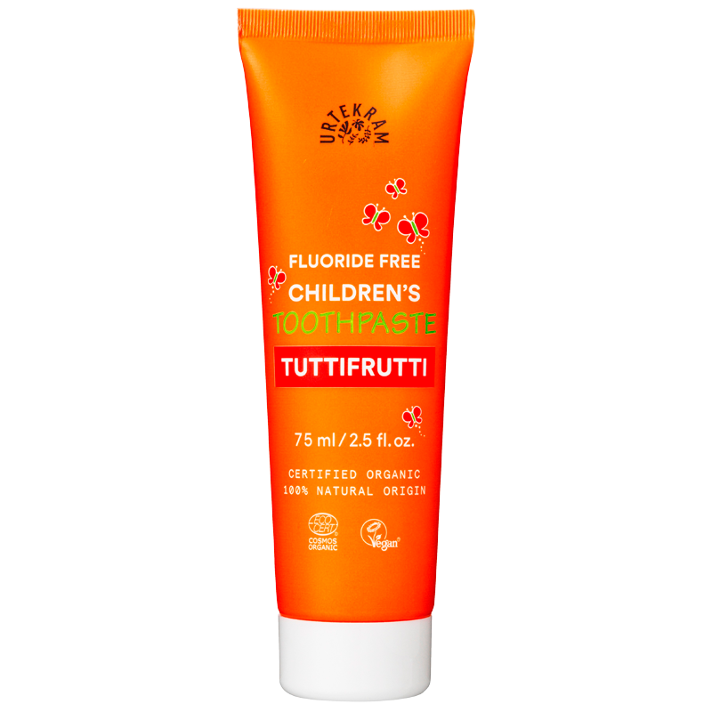Urtekram Tuttifrutti Tandpasta U. Fluor - 75 ml