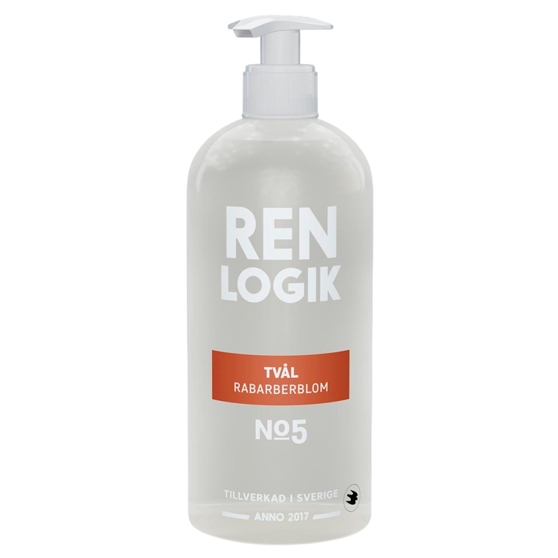 Ren Logik No. 5 Håndsæbe Rabarber (500 ml)