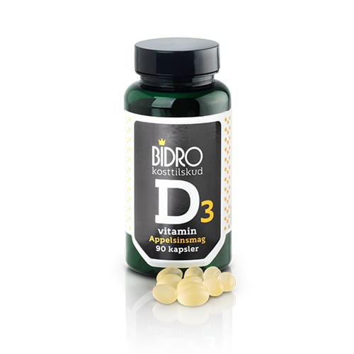 Bidro D-vitamin 38 mcg - 90 kaps.