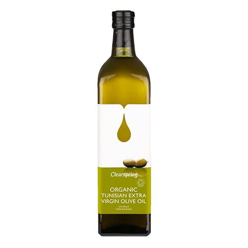 Clearspring Olivenolie ekstra jomfru Ø Tunesien - 500 ml