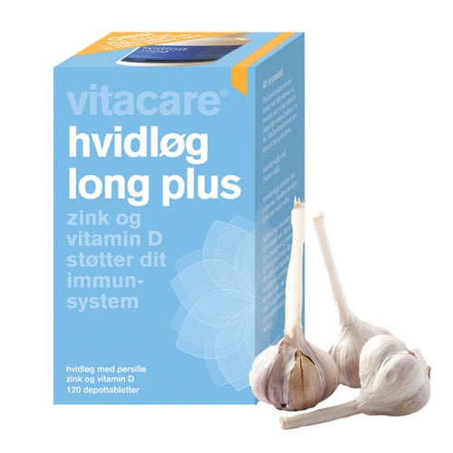 Hvidløg Long Plus VitaCare - 120 tabs.