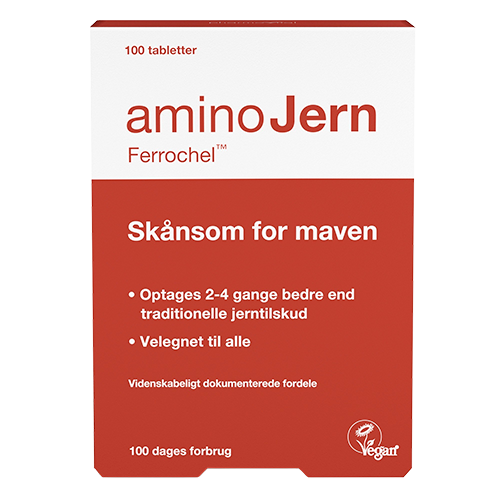 AminoJern Ferrochel - 100 tabs.