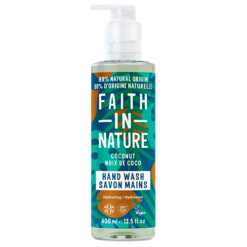 Faith In Nature Håndsæbe Flydende Kokos - 400 ml.