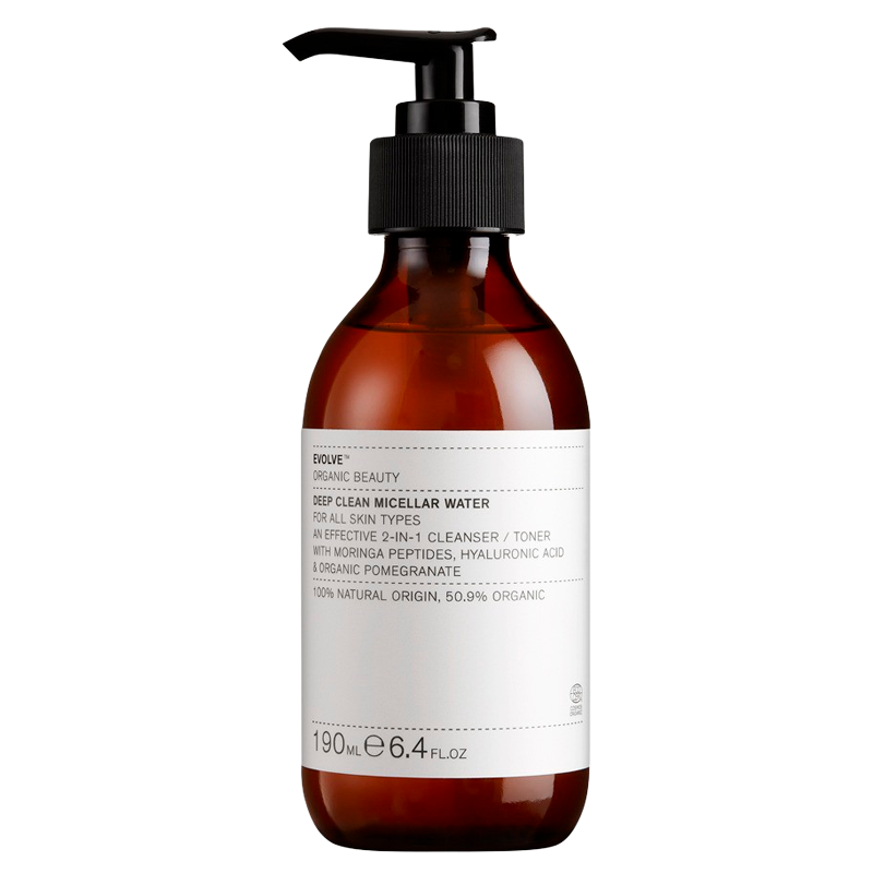 Evolve Organic Deep Clean Micellar Water - 190 ml.