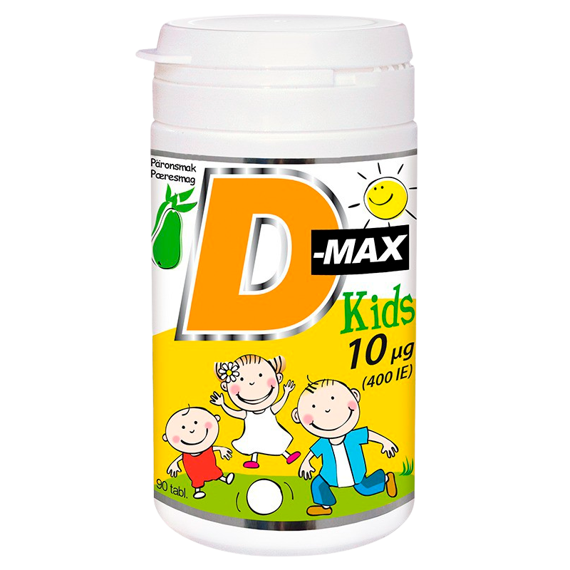 Vitabalans D-Max Kids 10 µg (90 tab)