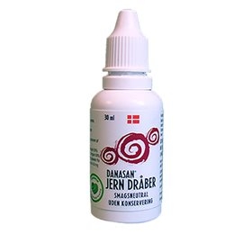 Jern dråber smagsneutral - 30 ml.