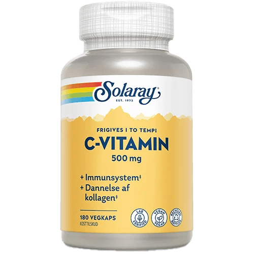 Solaray C-vitamin 500 mg - 180 kaps.