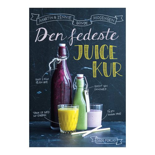 Den fedeste juicekur BOG - 165 sider.