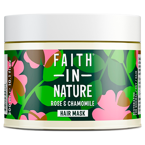 Faith In Nature Rose & Chamomile Hårmaske (300 ml)