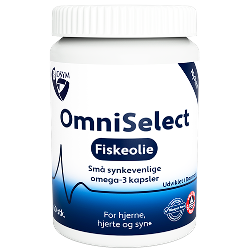 Biosym OmniSelect Fiskeolie (60 kaps)