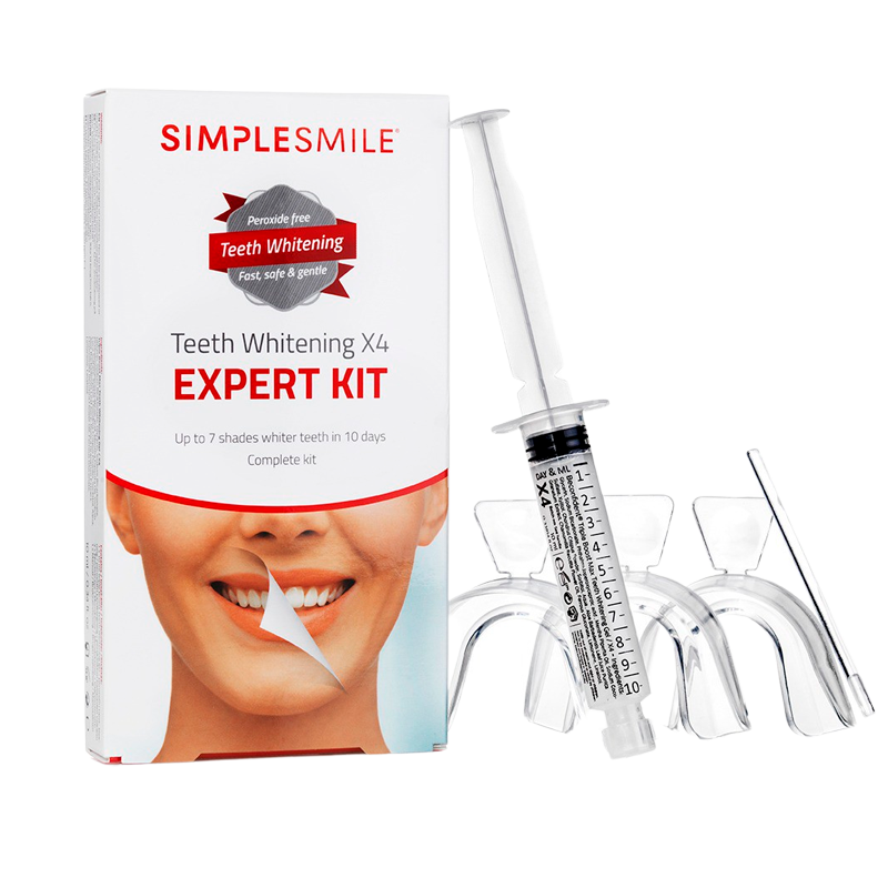 BeConfident Simplesmile Teeth Whitening X4 Expert Kit - 10 ml.
