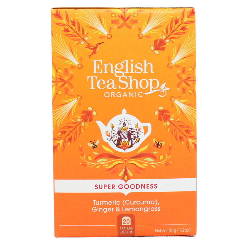 English Tea Shop Turmeric, Ginger & Lemongrass Ø (20 breve)