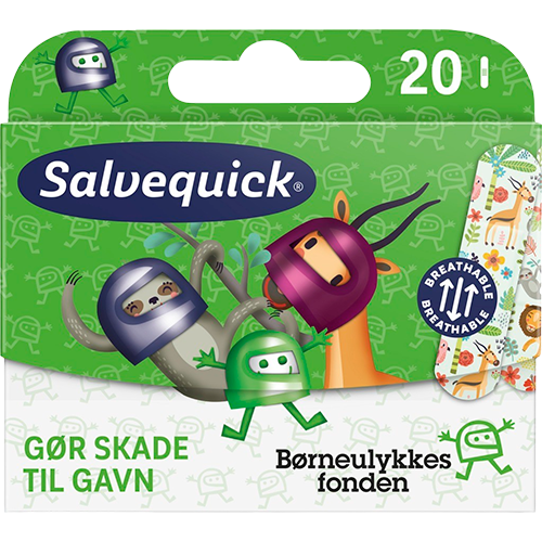 Salvequick Børneulykkesfonden Plastre (20 stk)