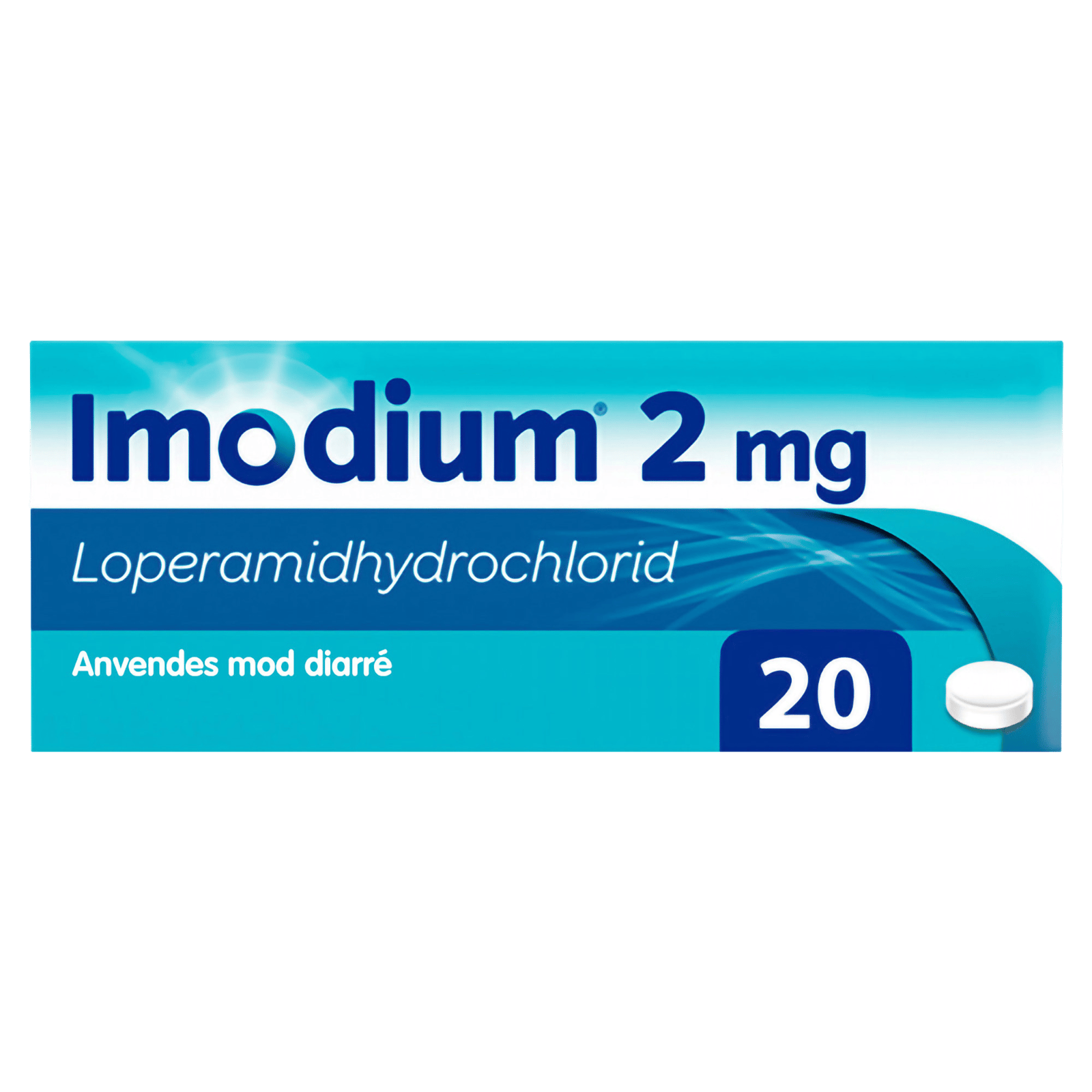 Imodium Tabletter 2 mg - 20 stk.