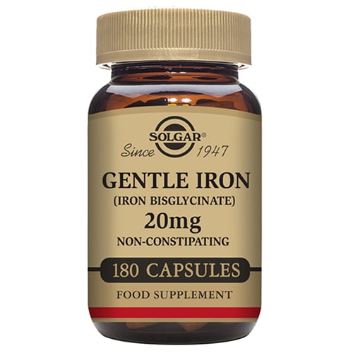 Solgar Gentle Iron 20mg - 180 kap