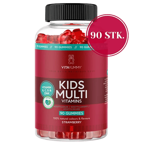 VitaYummy Kids Multi (Strawberry) (90 stk)