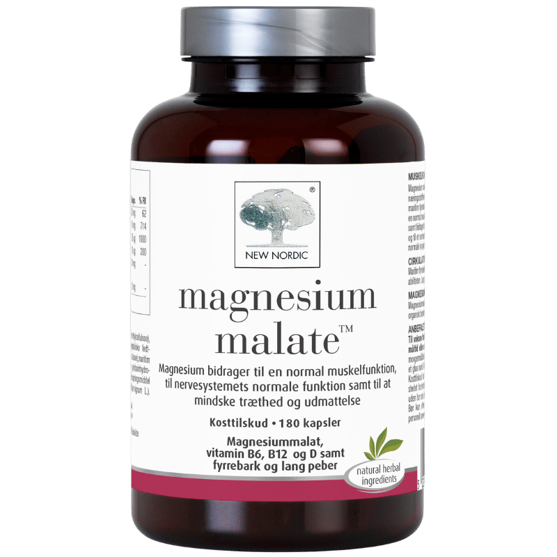 New Nordic Magnesium Malate (180 kaps)