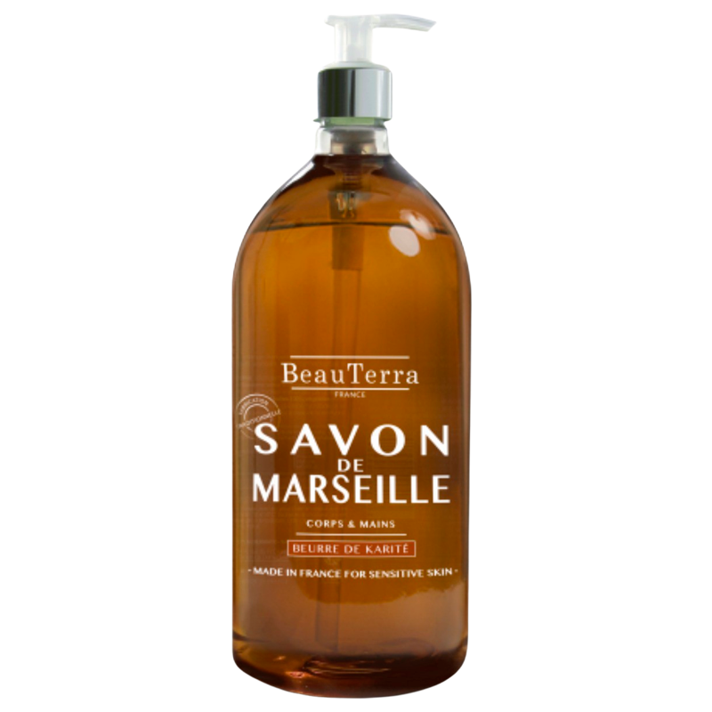 Beau Terra Marselle Liquid Soap Shea Butter - 300 ml