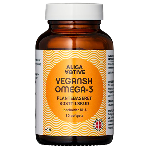 Aliga Aqtive Vegansk Omega-3 (60 softgels)