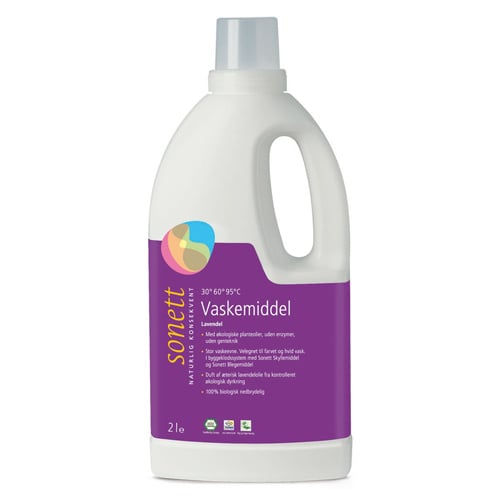 Sonett Vaskemiddel Lavendel - 2 l.