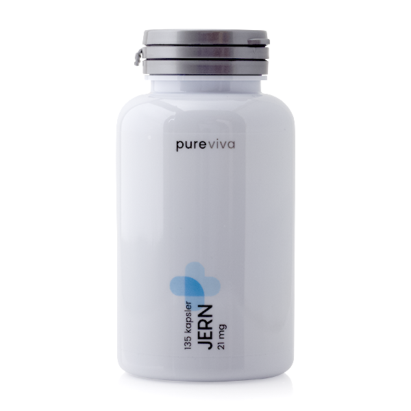Pureviva Jern (21 mg) - 135 kap