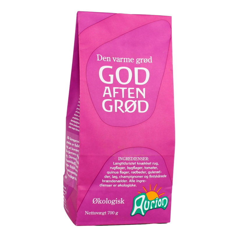 Aurion Den Varme Grød - Godaften Grød Ø - 700 g
