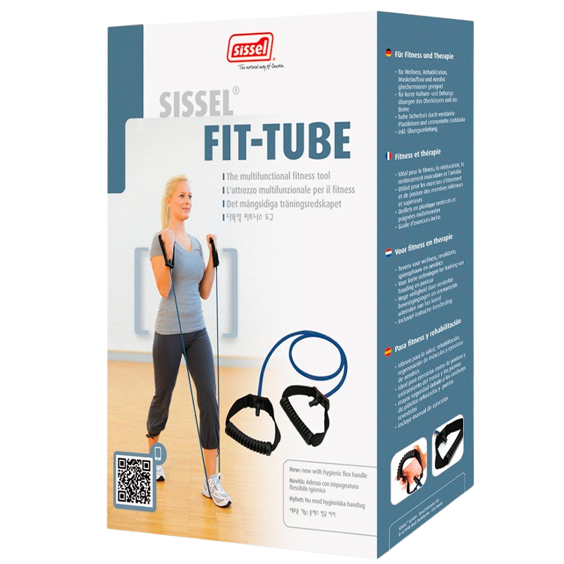 Sissel Fit Fit-Tube (Træningstubing) Meget Hård-Blå (1 stk)