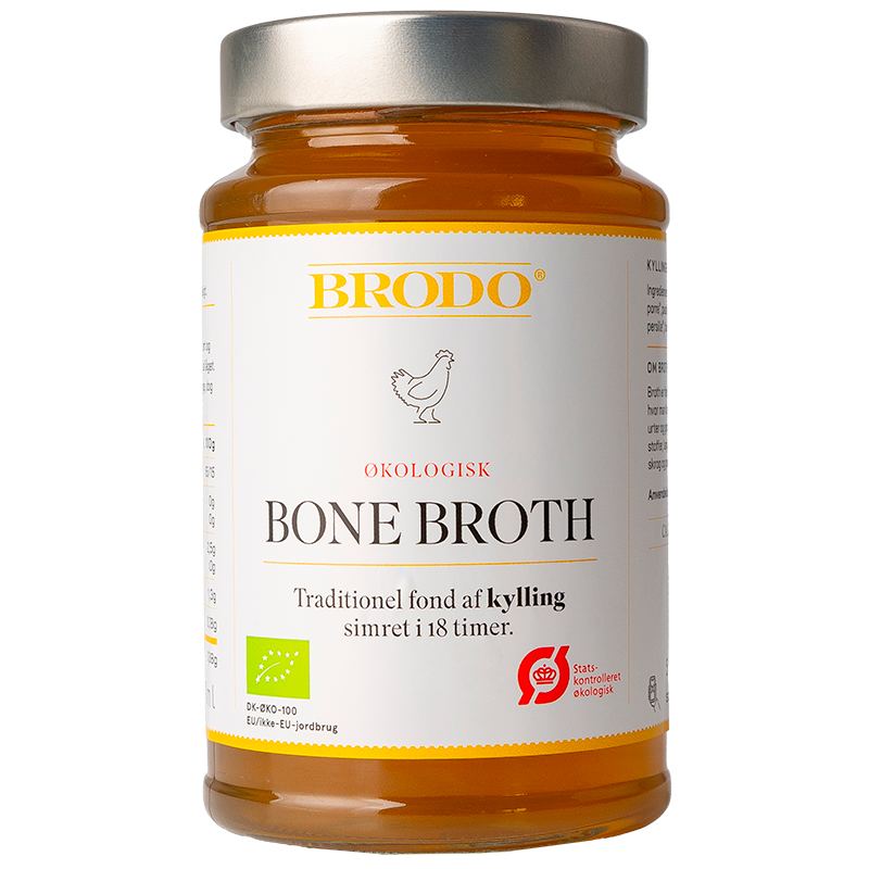 Woodenspoon Bone Broth Kylling Ø (390 ml)