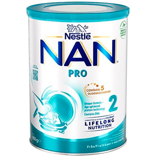 NAN Pro 2 Tilskudsblanding - Fra 6 mdr. (800 g)