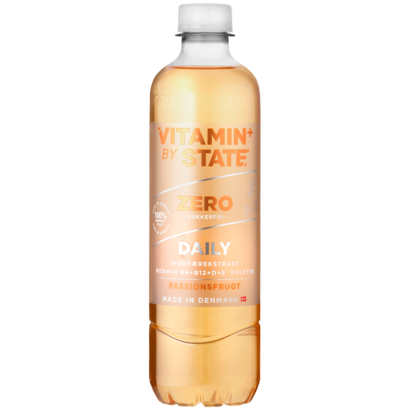 STATE Vitamin Drink Passionsfrugt Zero (500 ml)